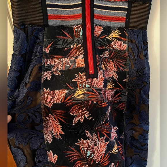 Anthropologie Byron Lars Jewel Jacquard Sheath Dress - Picture 5 of 16